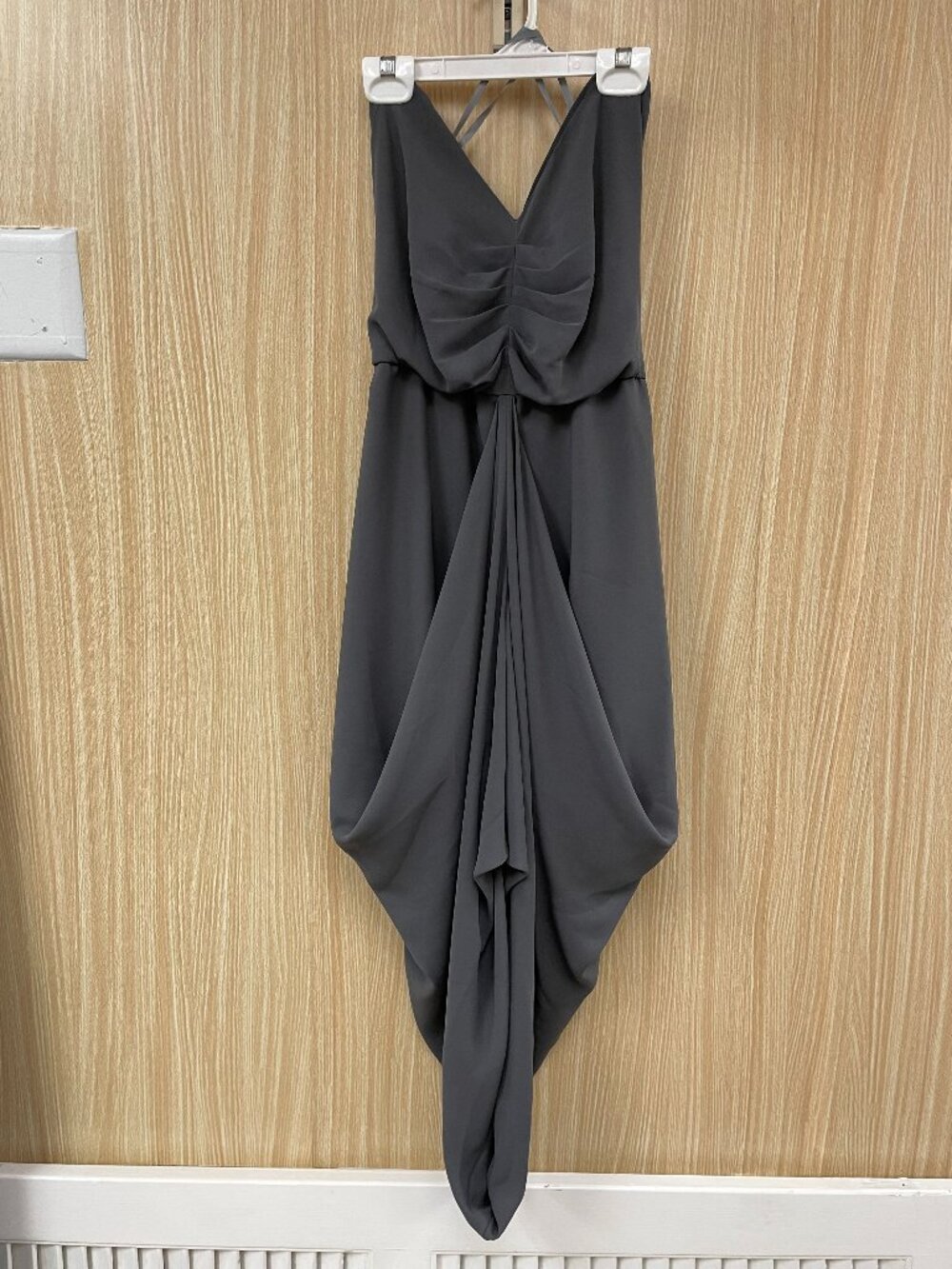 NWT Paper Crown Anthropologie Gray Dress Size XS